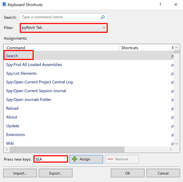 how to assign hotkey buttons windows