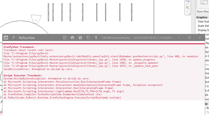 renumber walls not work